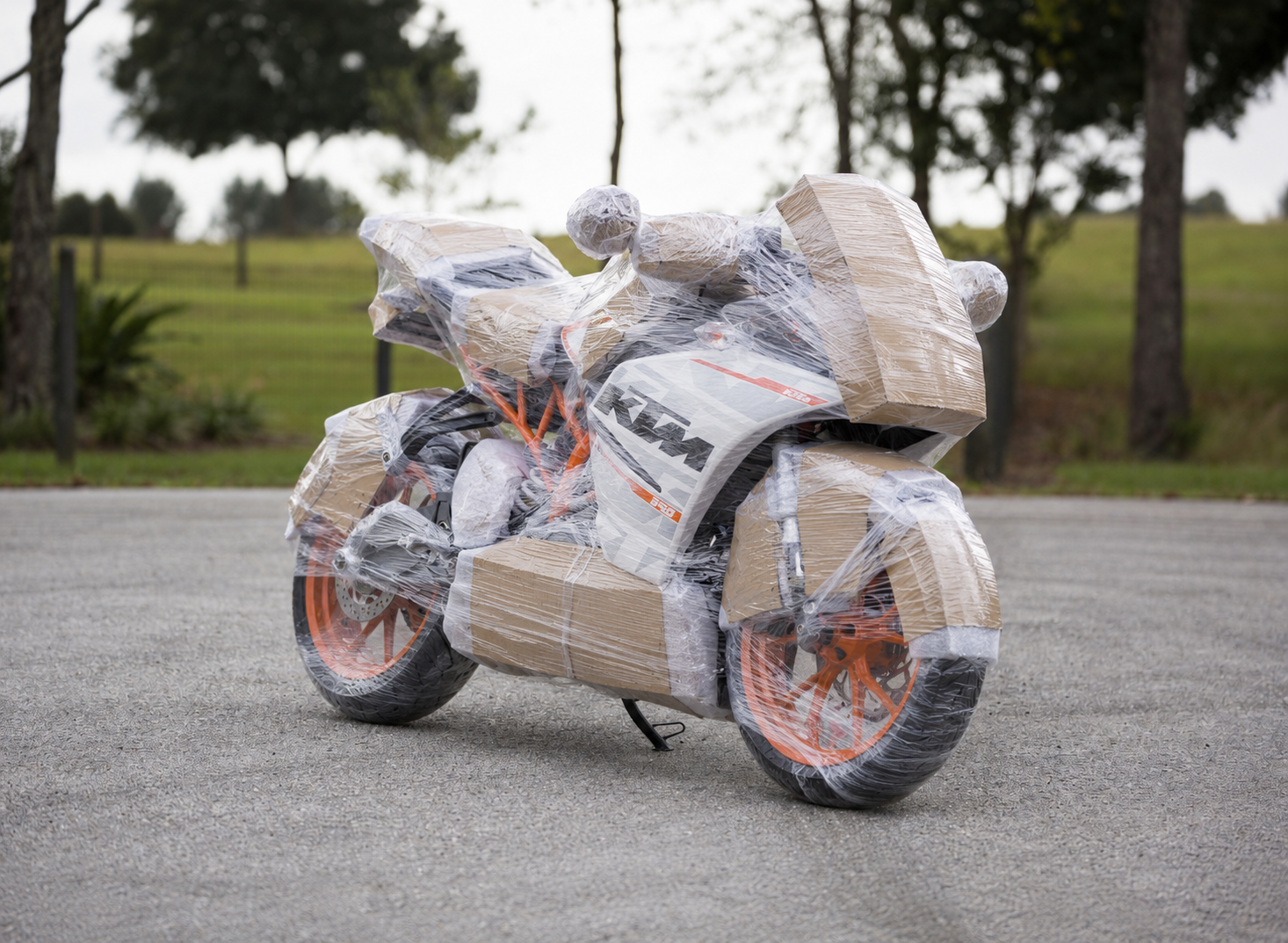 Motorcycle for local relocation